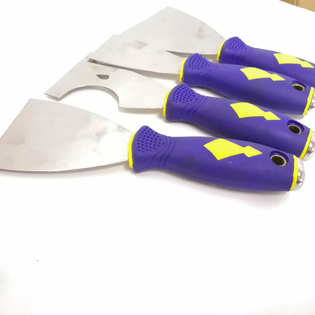 China Hot Sale High Quality Stainless Steel Putty Knife Set Flexible