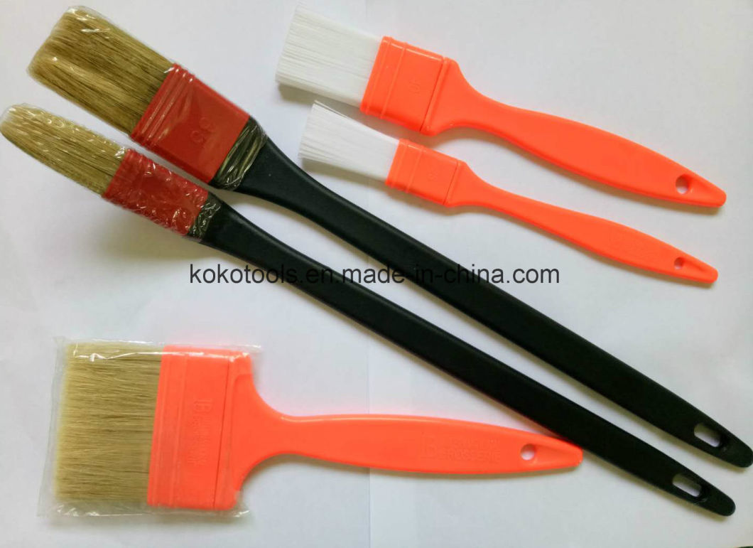 Brush (radiator type) in Plastic or Wood Handle Plastic Ferrule Brush Metal Free