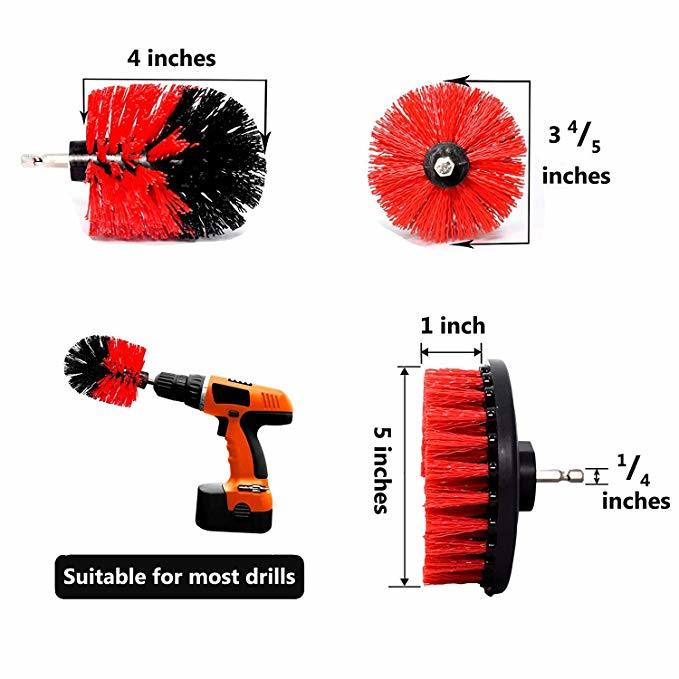 Hot Car Polishing Pads and Cleaning Drill Brush