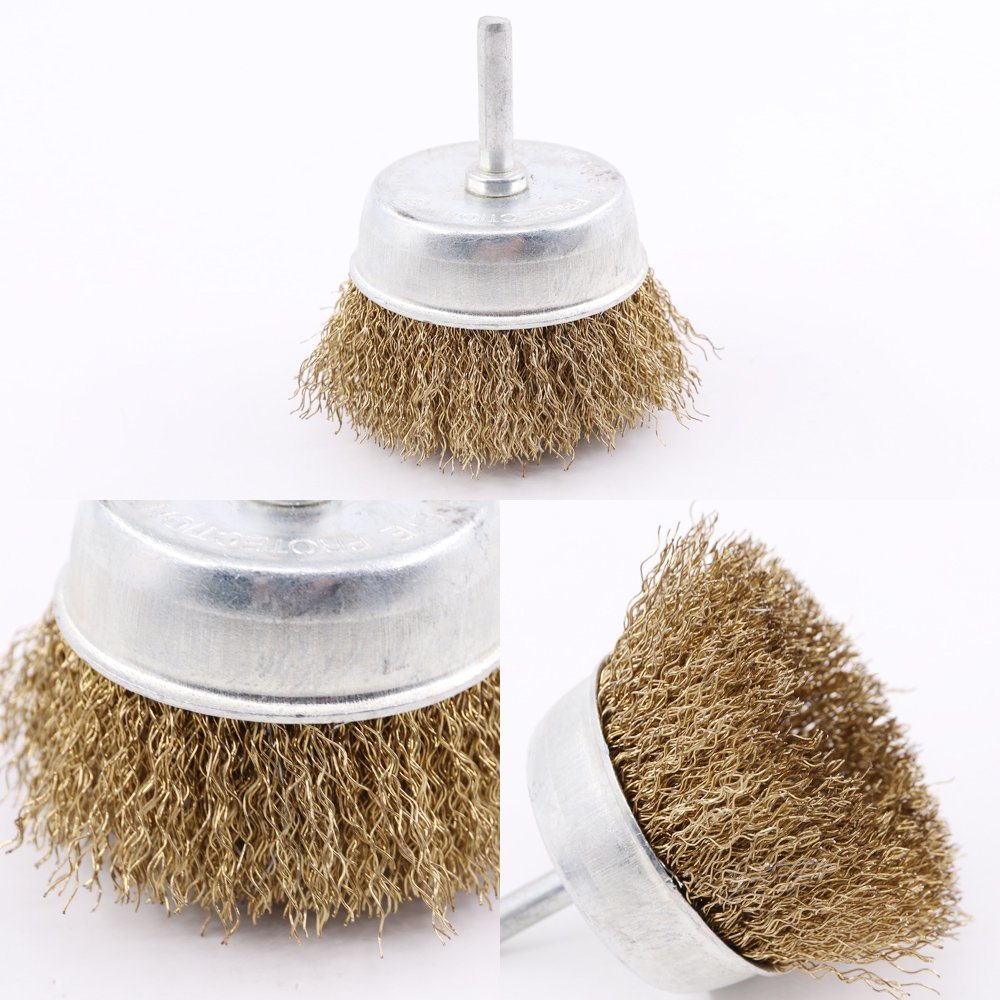 Steel Wire Brush Wheel Brush Head Abrasive Tool