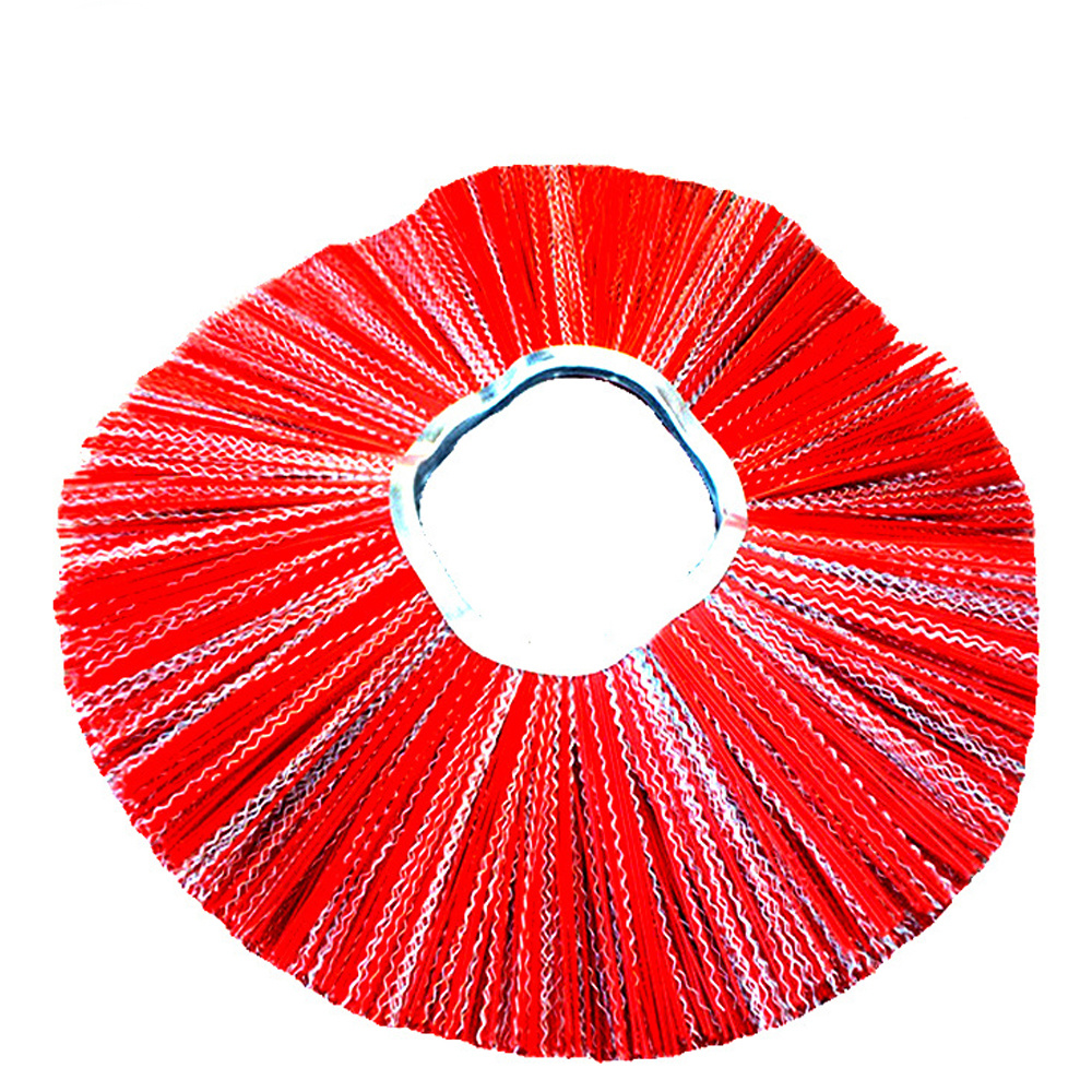 Single Pin PP Wires Snow Sweeper Broom Snow Brush