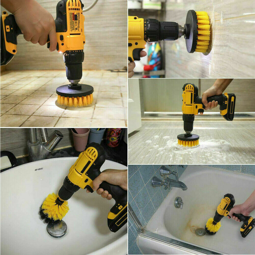 Hot Sale Power Scrubber Drill Brush Attachment Cleaning Brush for Drill