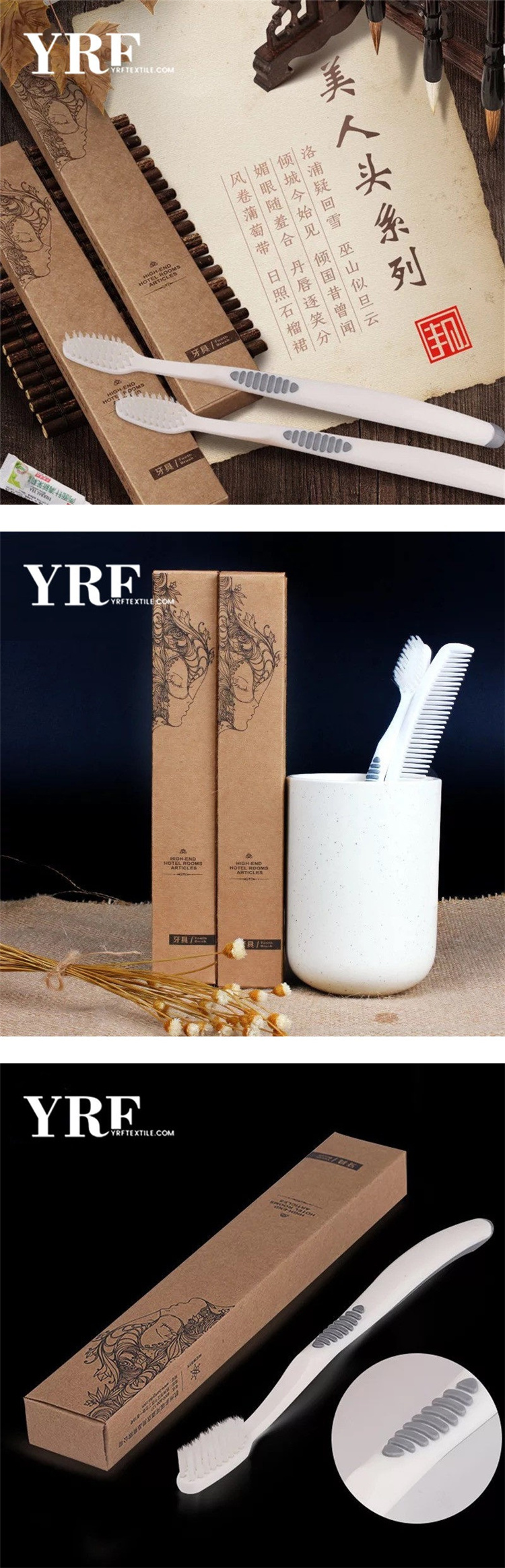 Luxury Hotel Supplies Disposable Hotel Amenity Sets/Hotel Toothbrush