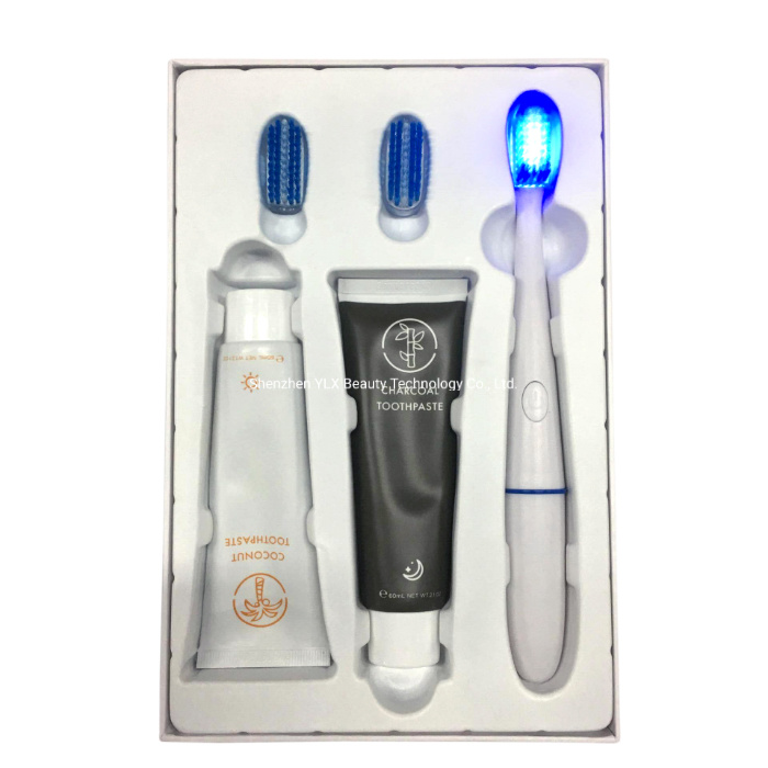 High Tech New Blue Light Teeth Whitening Toothbrush