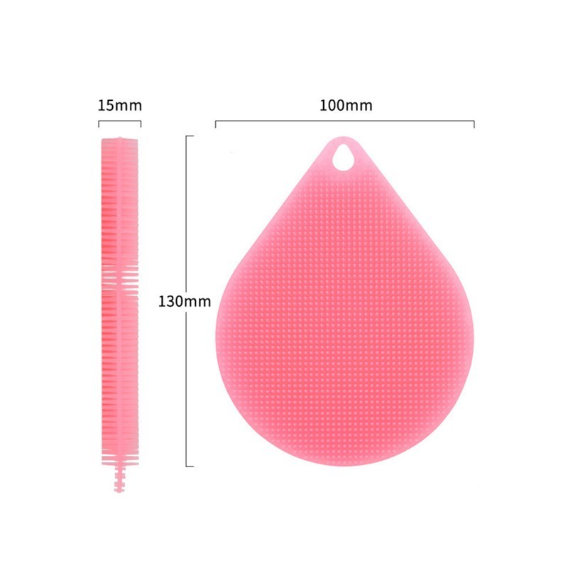 Silicone Cleaning Dishwashing Brush