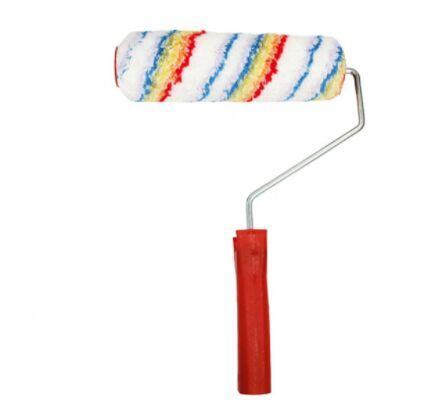 Cheap Double Colors Stripes Paint Roller Brush