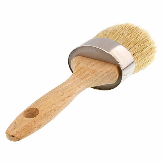 Round Natural Pure Bristle Paint Brush