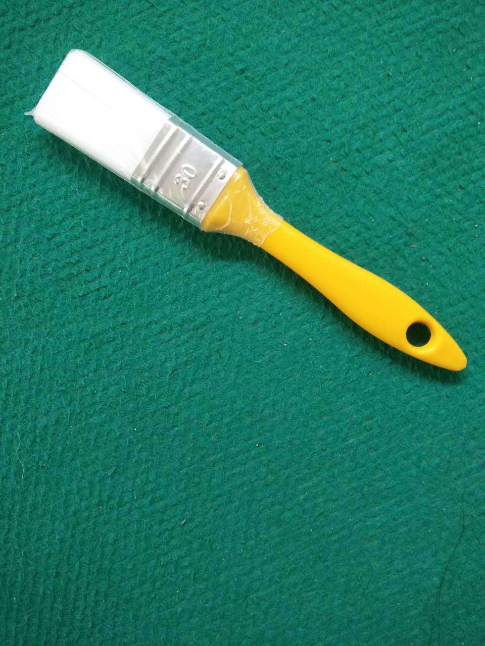 White Strong PP Plastic Wire Plastic Handle Cleaning Paint Brushes