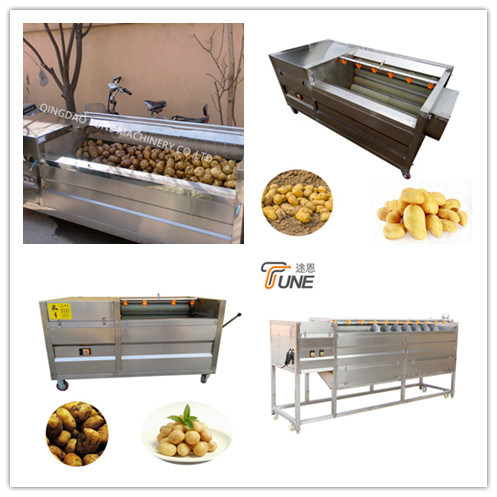 Washing Machine Potato Fruit Vegetable Brush Cleaning Machine