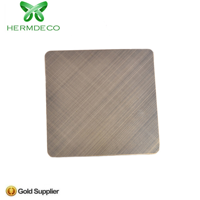 Brush Finish Stainless Steel Sheet in Grade 304 316