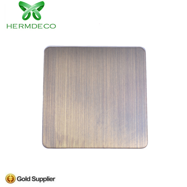 Brush Finish Stainless Steel Sheet in Grade 304 316