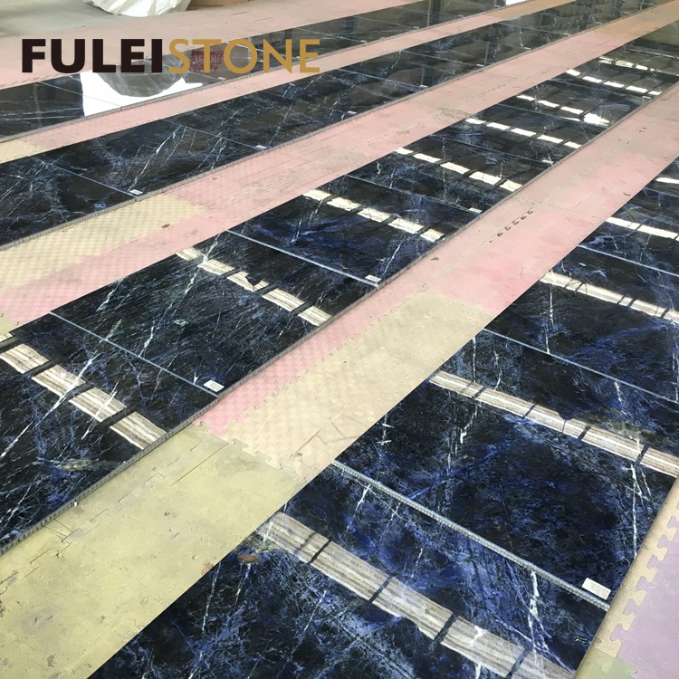 Sodalite Sodalite Blue Granite Tiles Table Top From Fulei Stone