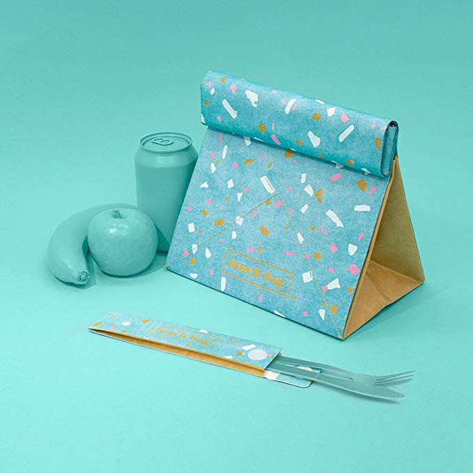 Paper Lunch Bag Insulated Thermal Tear-Proof Lunch Box