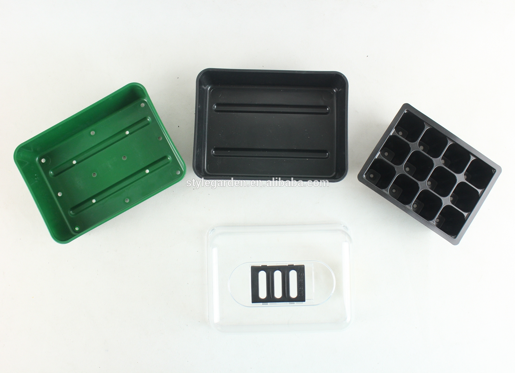 Mini Plastic Garden Seed Growing Tray Propagator