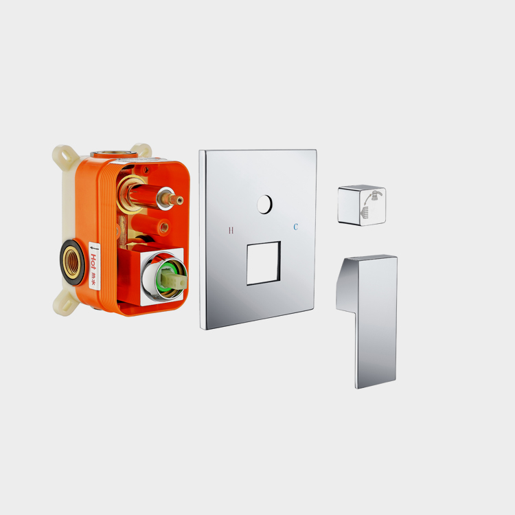 Factory supply embedded box concealed hidden shower mixer/valve