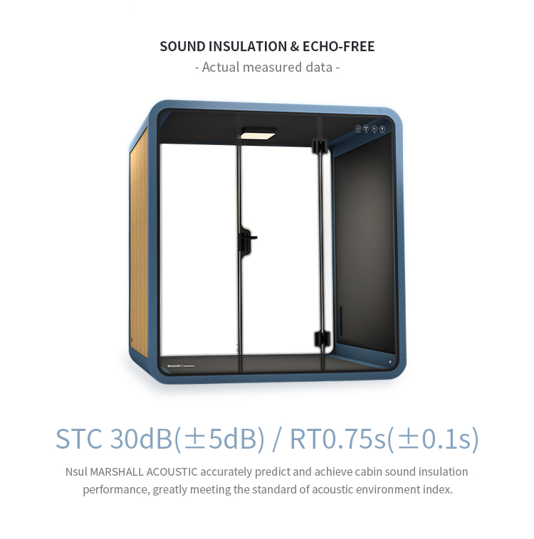 Portable office and home use soundproof work booth uk