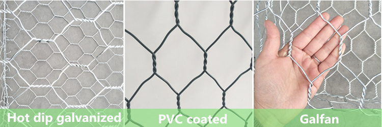 Pvc Coated 1x1x1 Stone Gabion Mesh for Gabion Retaining Wall