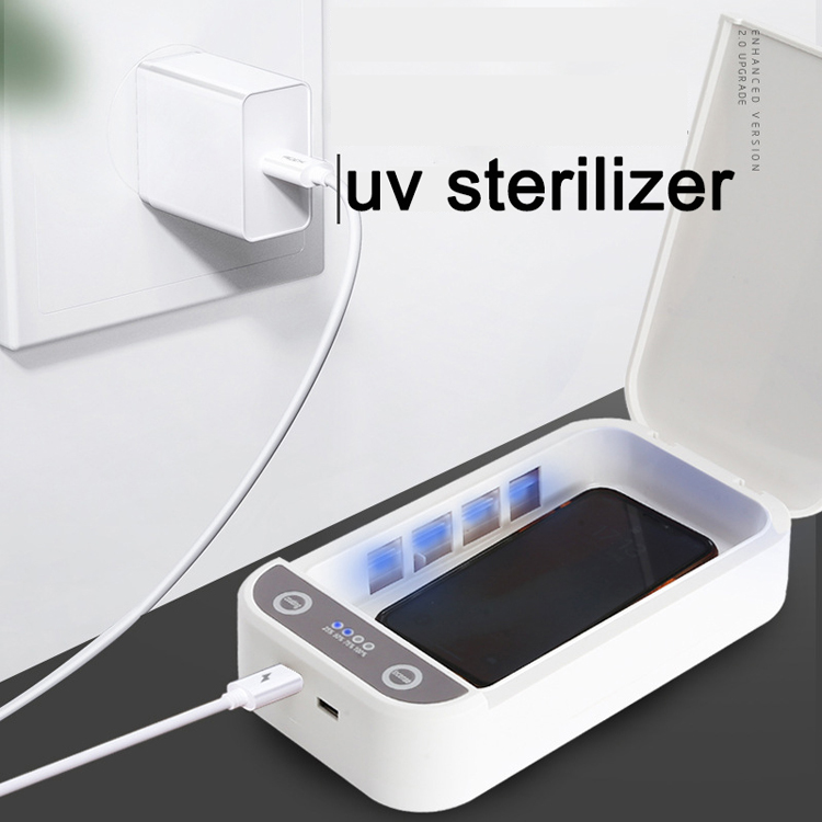 Mini phone uv sterilizer lamp UV Led Sterilizer Box with USB