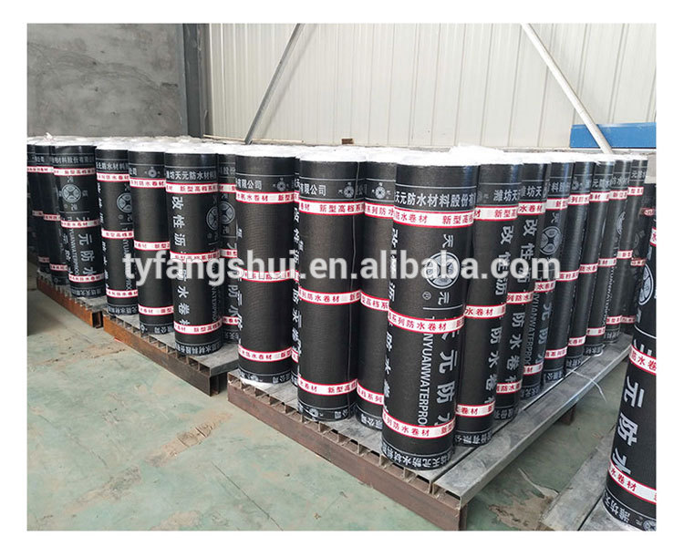 Polyester filament reinforced bitumen sheet bitumen board for waterproofing