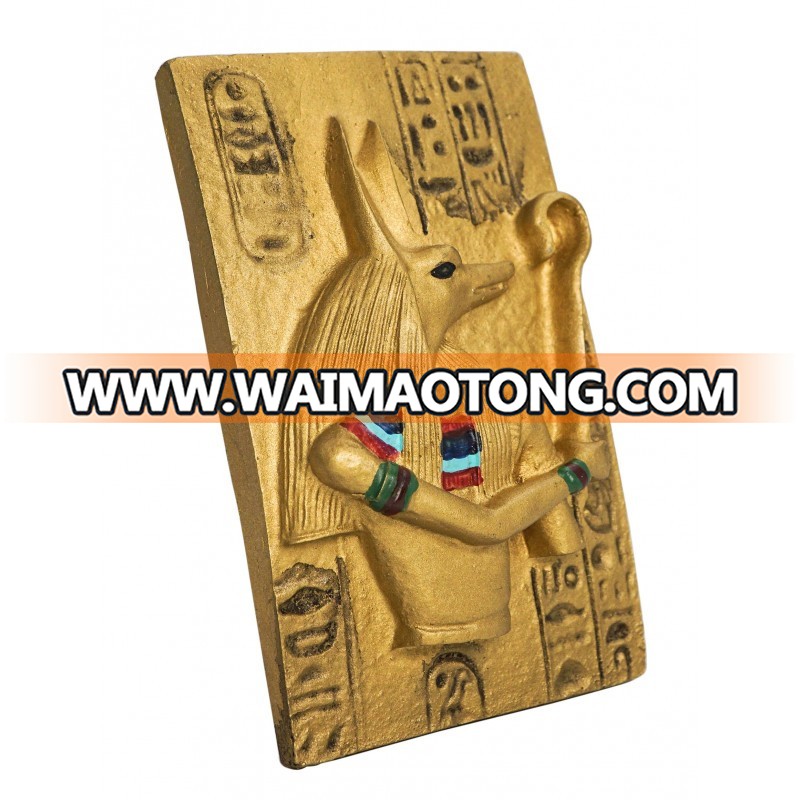 Wholesale 3D Egypt Resin Anubis Fridge Magnet Souvenirs