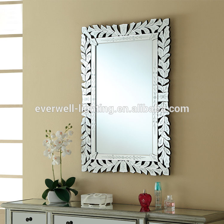 Modern design rectangle wall mirror