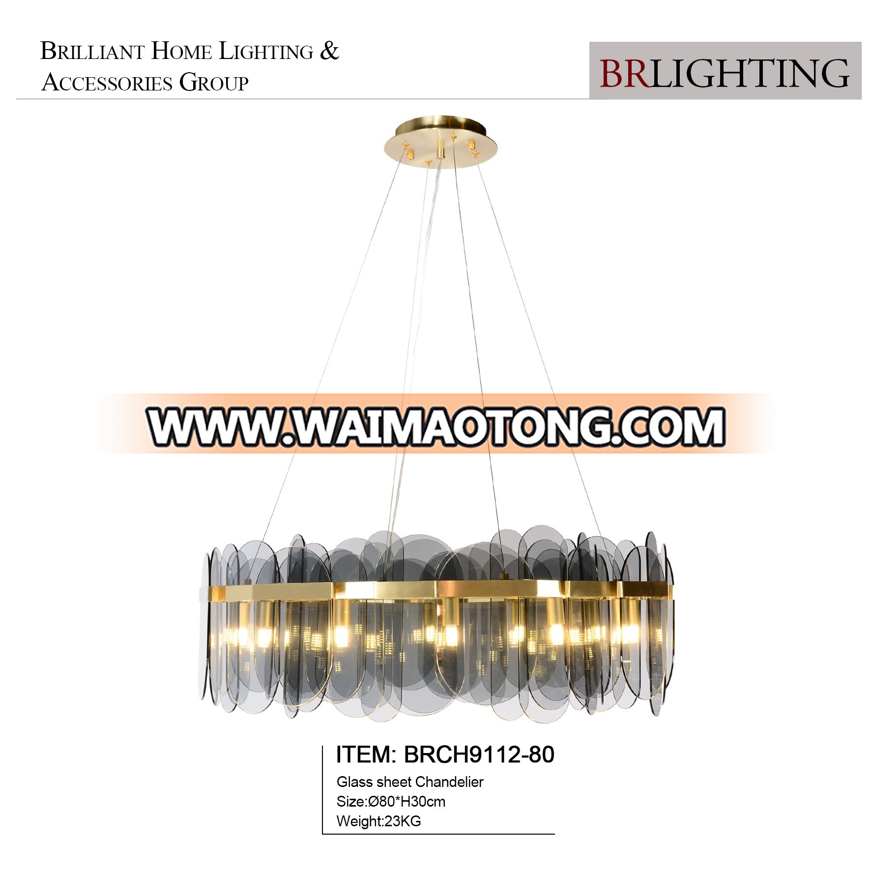 Indoor Lighting Antique Brass  Light Fixtures Led Luxury Large Rose Gold Art Glass Chandelier For Hotels Home In China