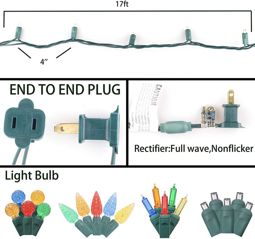 Waterproof Commercial LED Christmas 5mm Mini String Lights for Outdoor and Indoor Decoration