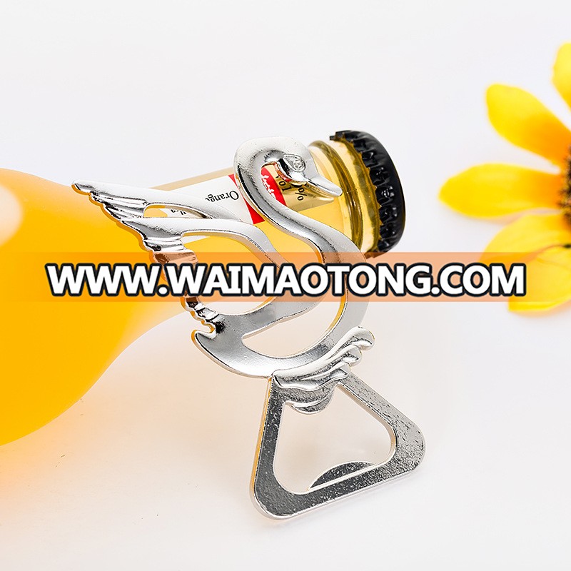 Ywbeyond Wedding souvenirs of little swan design bottle opener favors For Bridal show party favor and wedding decorations