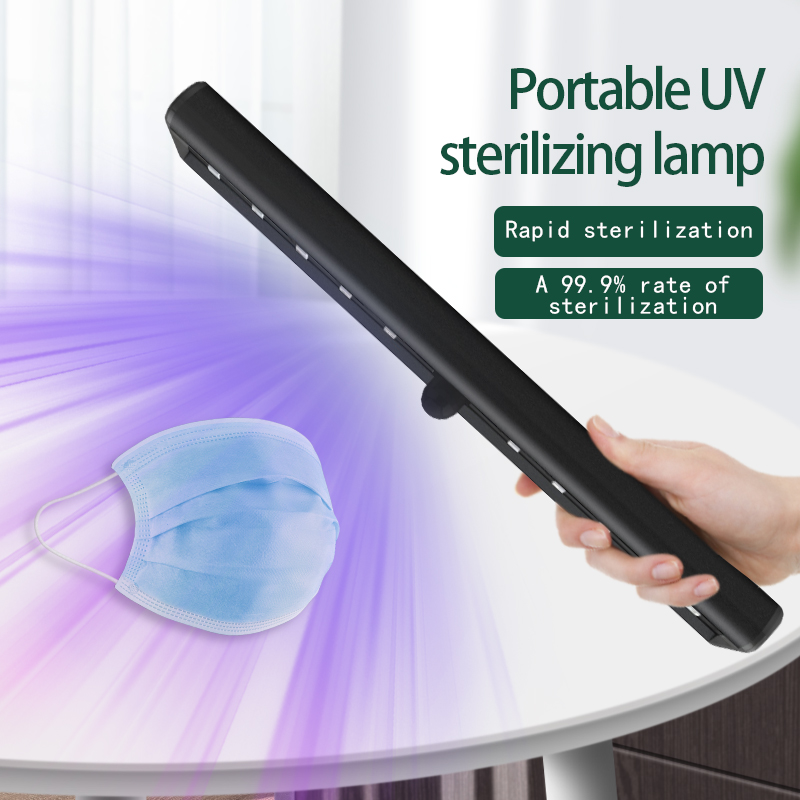 Far UVC lamp for household portable uv disinfection lamp PIR sensor uvc led sterilizer light handhold UVC germical wand