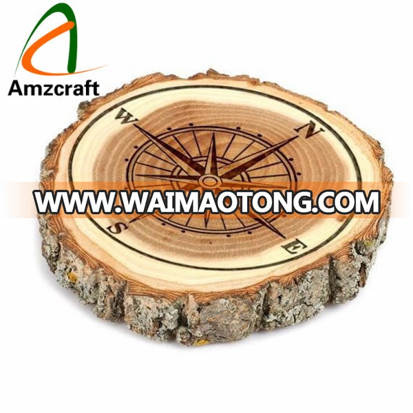 Wholesale OEM Driftwood Log Planter Wood Flower Pots