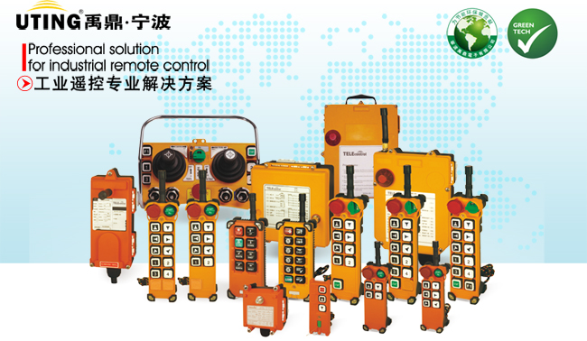 TELEcontrol F21-E1B cheap price and quality wide voltage wireless radio remote control  for crane industry and hoist