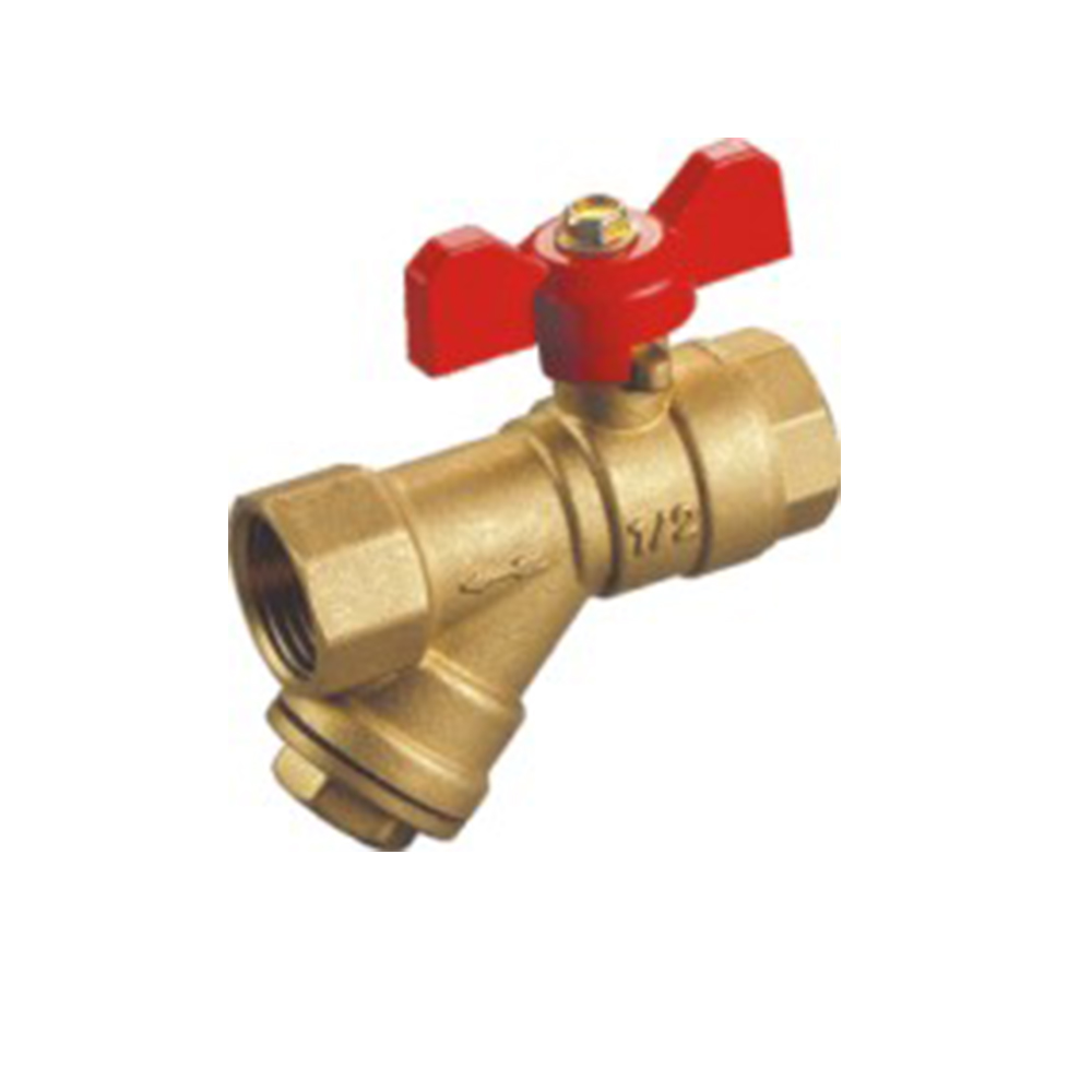 OEM support Brass Strainer Ball Valve in widespread use