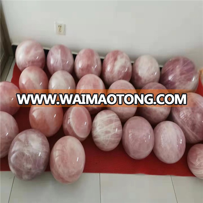 10-30kg deep color natural rose quartz crystal balls pink crystal spheres