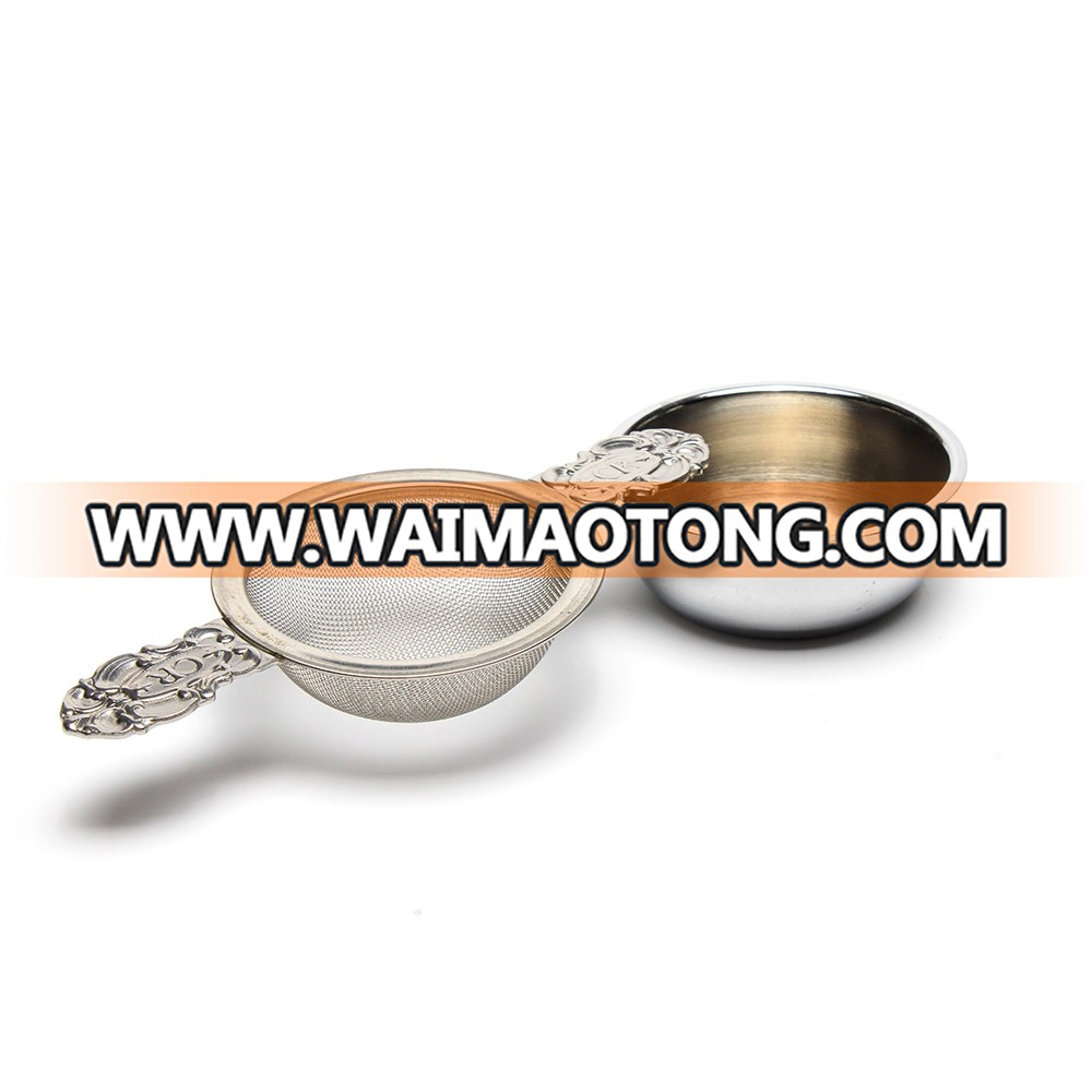 Stainless Steel Wire Mesh Tea Infuser with Handles