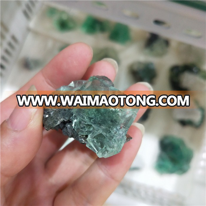 Natural fluorite crystal  rock specimens for sale  or  decoration or gift