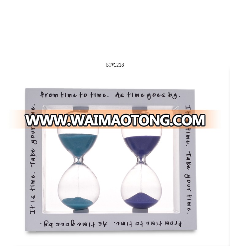 1-2 Minutes Sand Timer/Wooden Hourglass