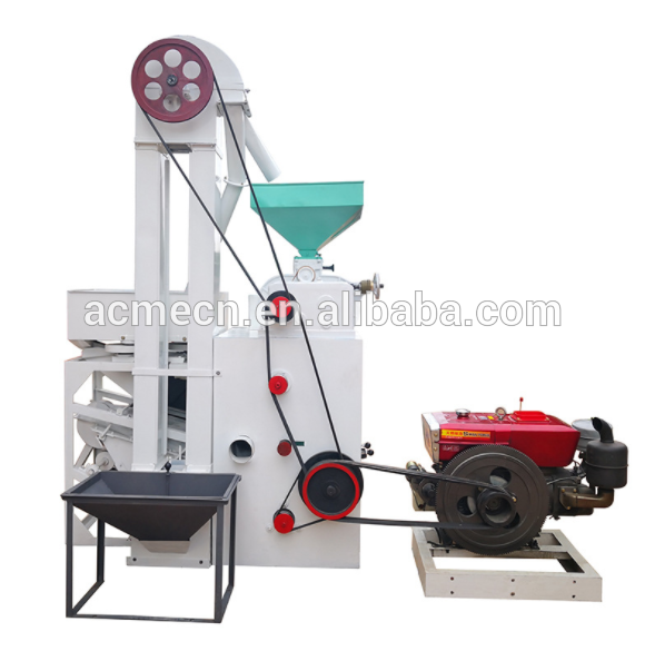 Combine auto rice mil plant complete rice mill 500KG/h