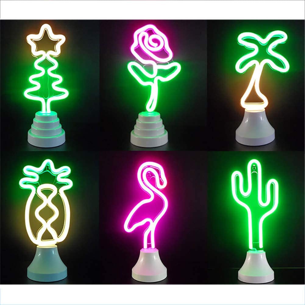 Battery Powered Led Mini Neon Signs Desktop Neon Light