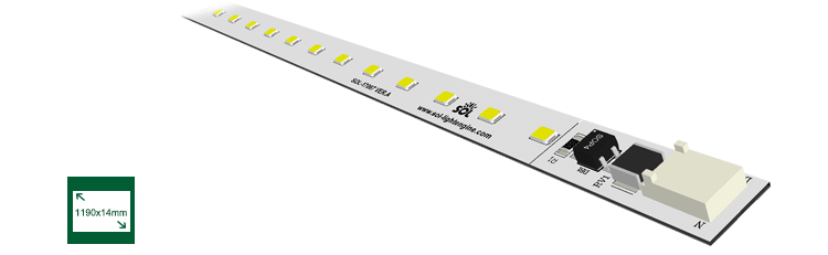 Customize Aluminum AC DC SMD 2835 5050 LED Strip Module Light