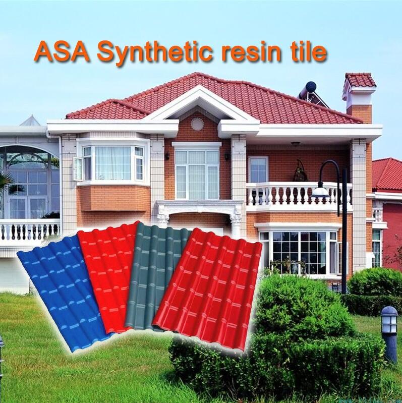 Light Weight Plastic Environment Friendly Corrugated asa Pvc roof Sheet