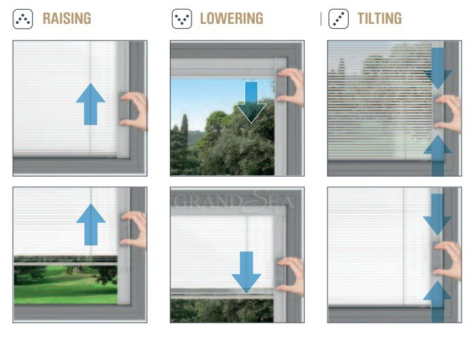 Aluminium rolling shutter windows with competitive factory price casement window with blinds