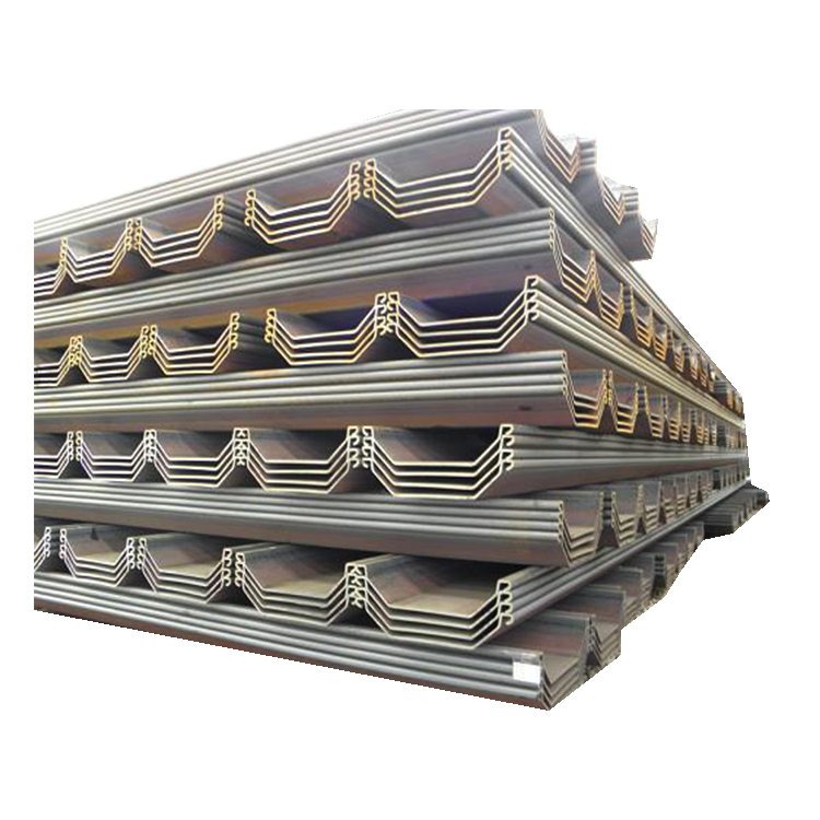 Z dimension cold formed sheet pile