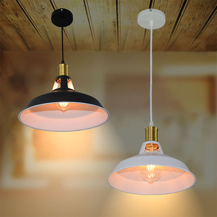 Nordic led loft iron industrial pendant lamp ceiling light NS-125424-27cm