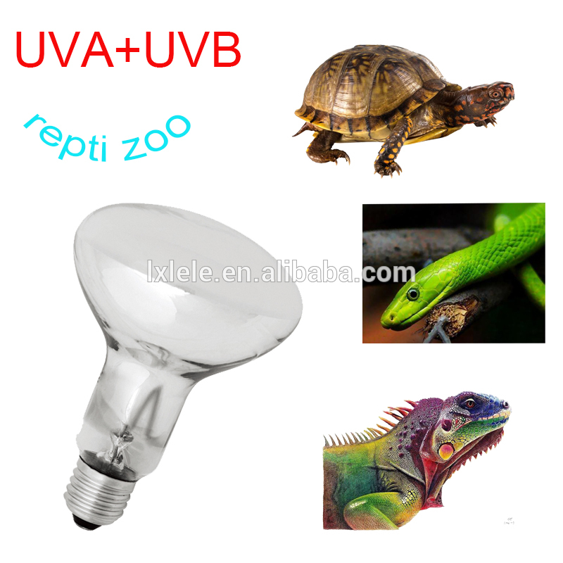 R115  Clear. coated   80W  100w  125w 160w UVA UVB reptile mercury lamp for turtles or pets