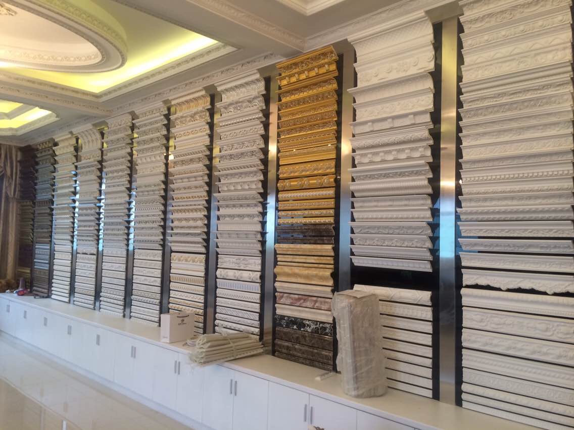 Architectural Decoration Mouldings Customized Resin FRP/Gypsum/PU Polyurethane Cornice