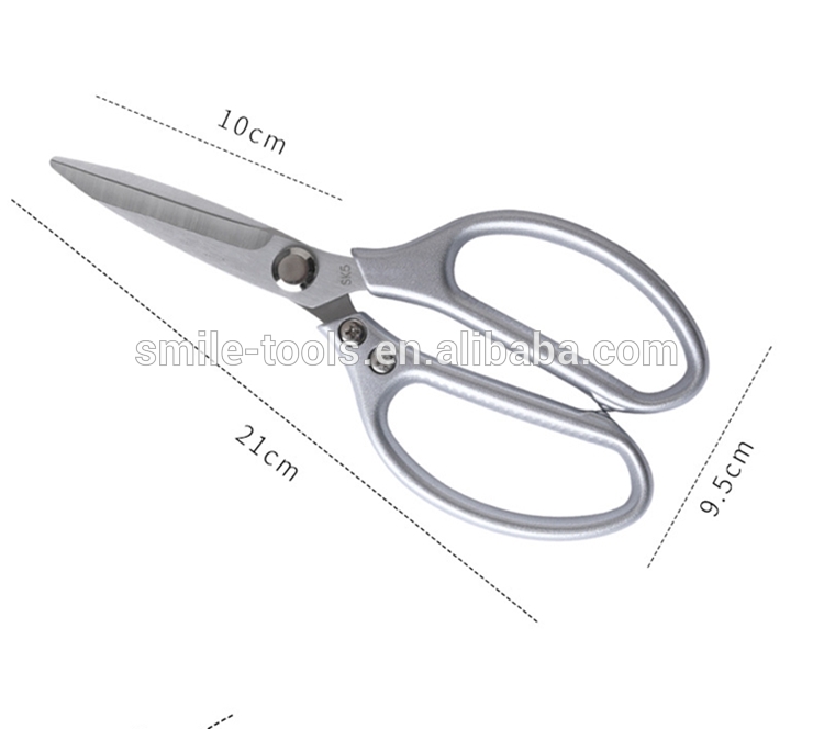 Japanese Style Stainless Steel Kitchen Shears Chicken Cutting Scissors