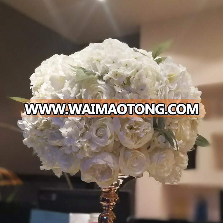 IFG customize  white luxury table centerpiece  flowers for wedding decor