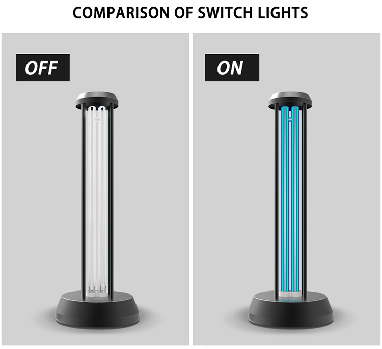 UVC light sterilization equipments ultraviolet disinfection UV lamp manufacture