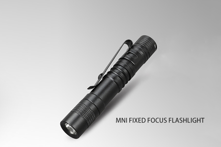 Zoom with Pen Clip Pen Light Mini LED Flashlight Aluminum Alloy Mini Torch