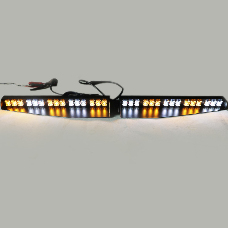 17 kinds of Flashing patterns dash deck visor lightbar with